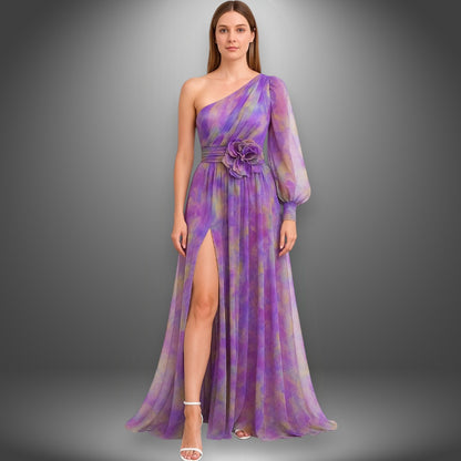 Skyla – One-Shoulder Maxi Dress