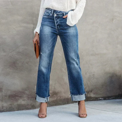Hazel – Stylish High-Waisted Jeans