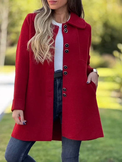 Pearl – Elegant A-Line Winter Coat