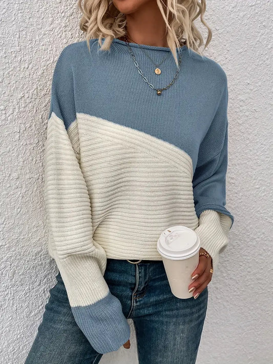 Poppy – Stylish Ribbed Sweater