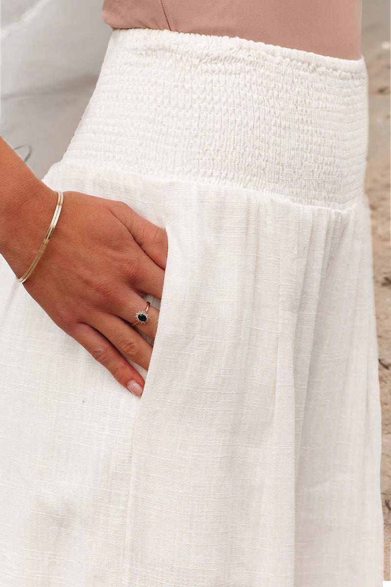 Fiora – High-Waist Baggy Trousers