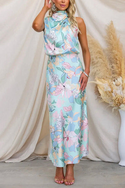Veyra – Elegant Printed Maxi Dress