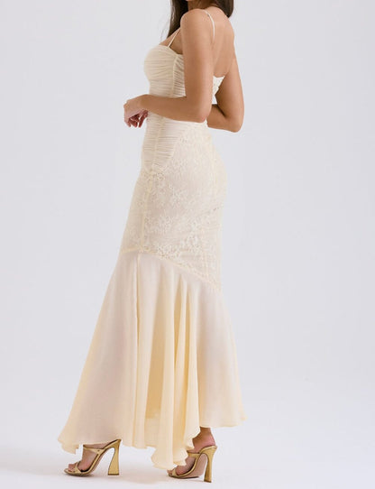 Georgina – Embroidered Maxi Dress