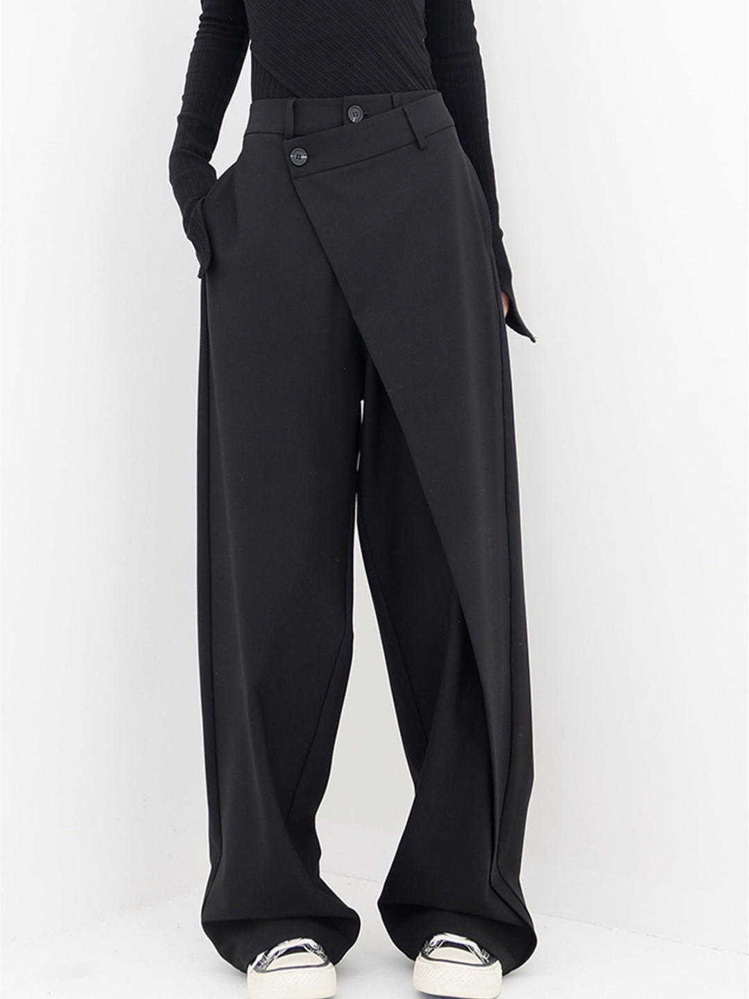 Arielle – Elegant High-Waisted Trousers