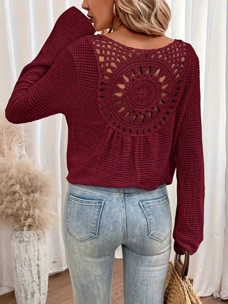 Ralina – Elegant V-Neck Sweater