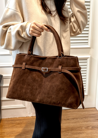 Nora – Suede Handbag