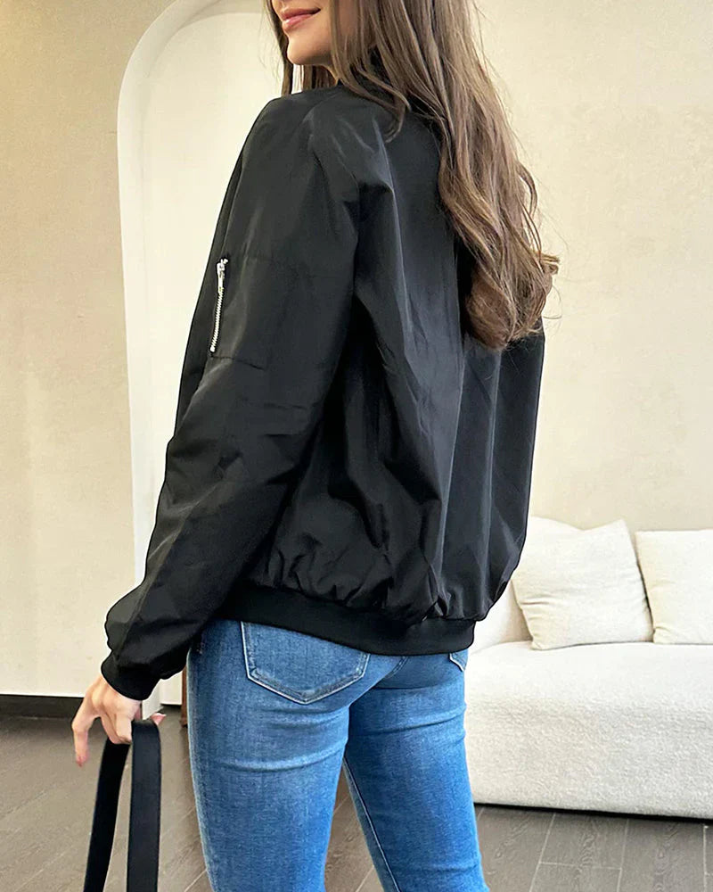 Ella - Lightweight Bomber Jacket for Women