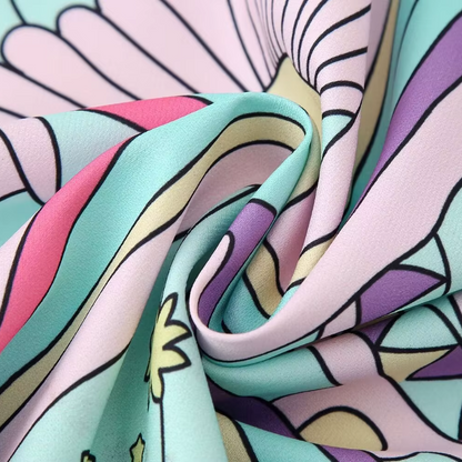 Alice  – Mermaid Print Mini Dress