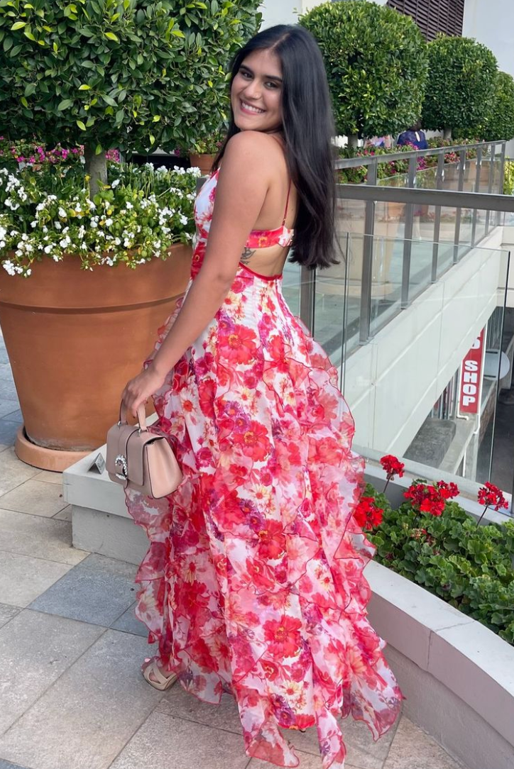 Ember – Elegant Floral Maxi Dress