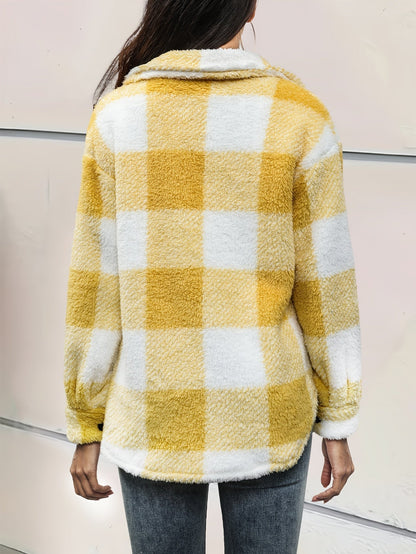 Elena - Fleece Oversized Jacket