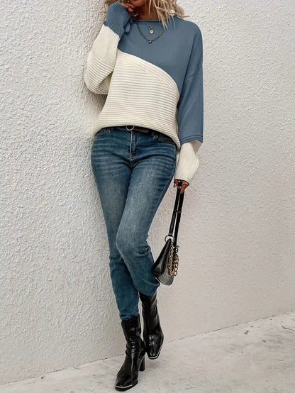Poppy – Stylish Ribbed Sweater