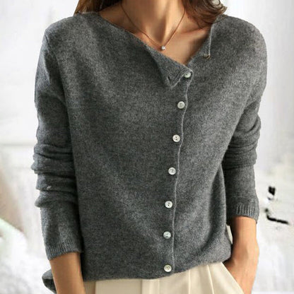 Cadence – Elegant Asymmetrical Cardigan