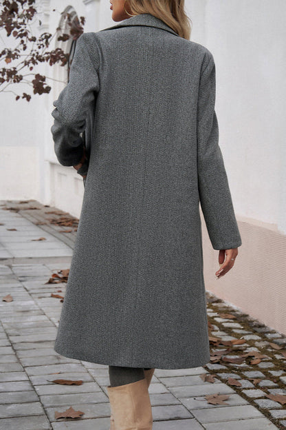 Jenna – Elegant Tailored Long Winter Coat