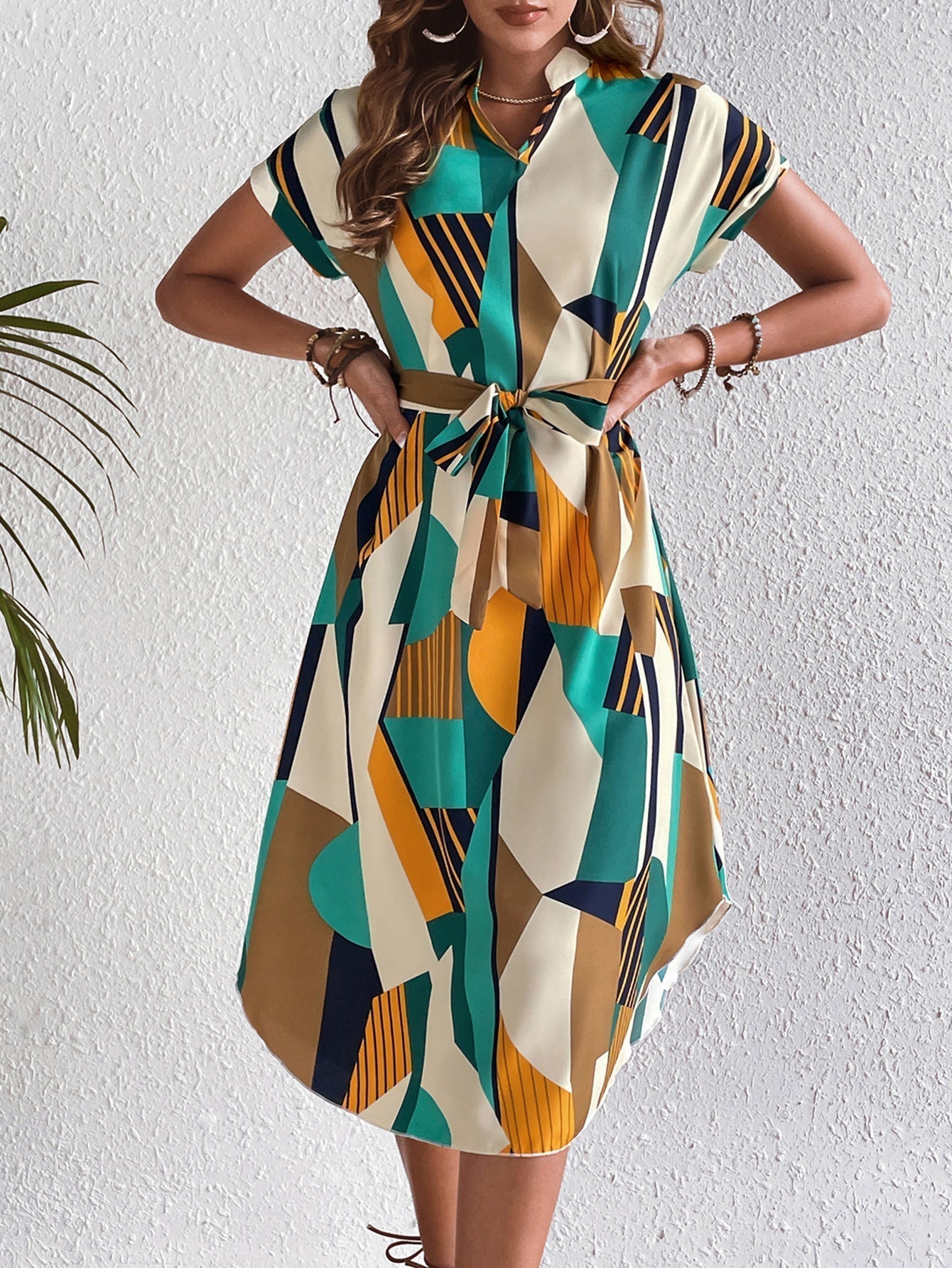 Olya – Fancy Abstract Glam Dress