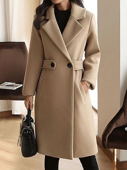 Blanche – Timeless Winter Refined  Coat