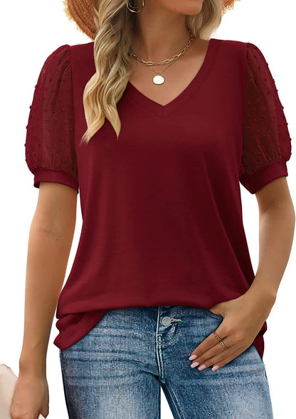 Ruby – Relaxed-Fit V-Neck Top