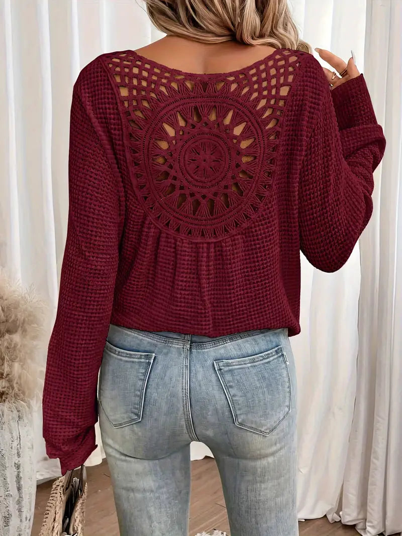 Ralina – Elegant V-Neck Sweater