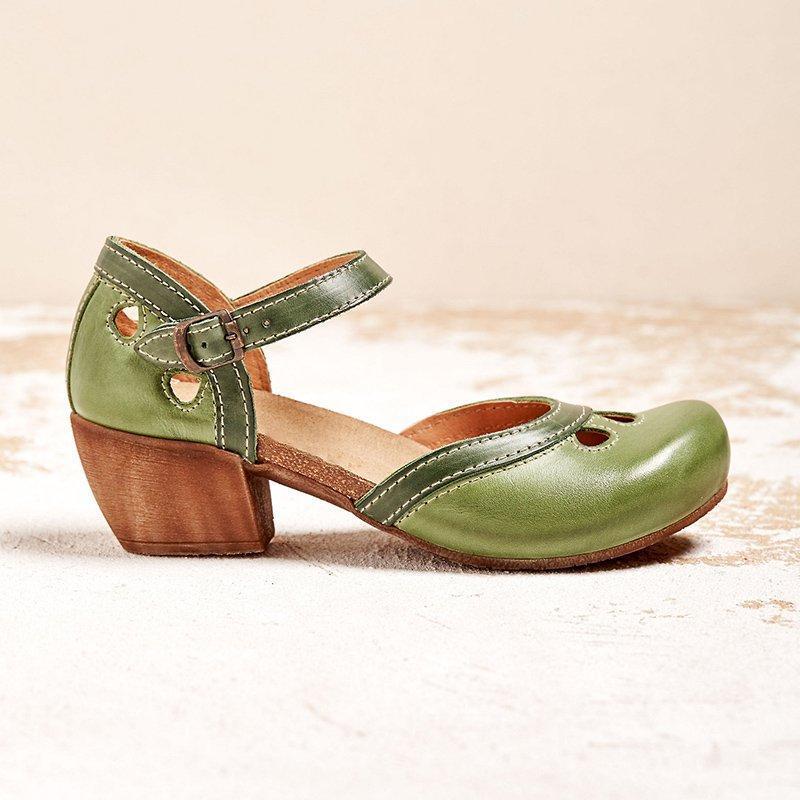 Kaida – Low-Heel Comfort Sandals