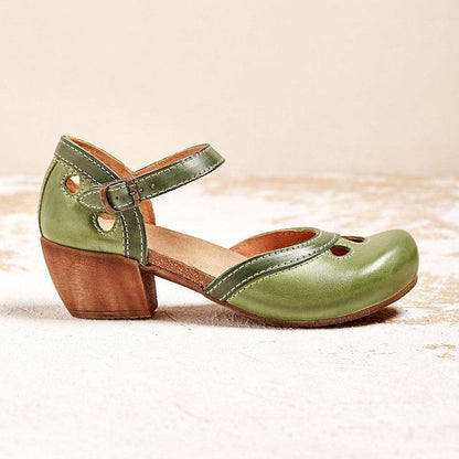 Kaida – Low-Heel Comfort Sandals