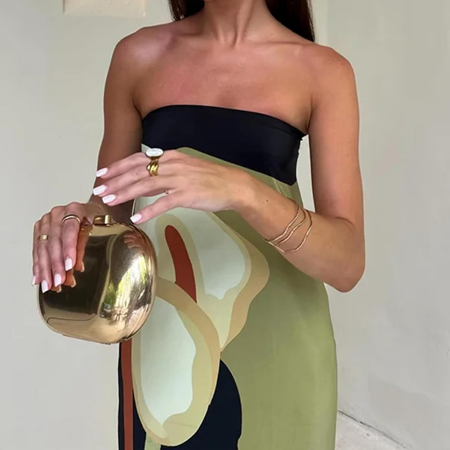 Amira – Printed Maxi Dress