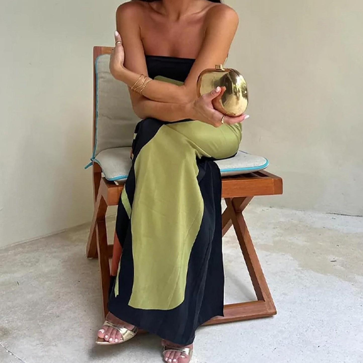 Amira – Printed Maxi Dress