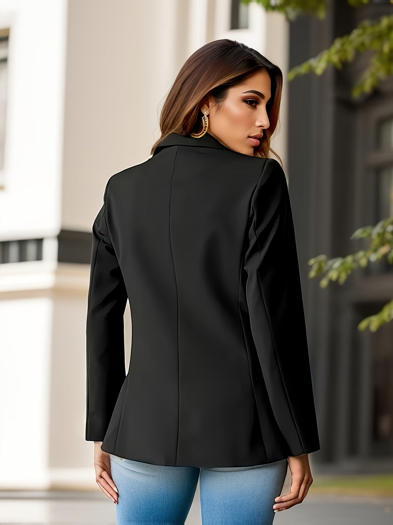 Sienna – Tailored Suede Blazer