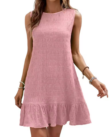 Tori – Classy Textured Mini Dress