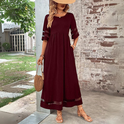 Nia – Sleeve Maxi Dress