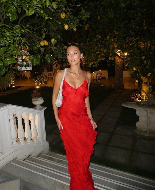 Juniper – Elegant Ruffled Dress