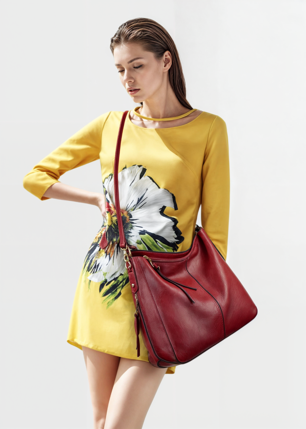 Elara – Leather Tote Bag