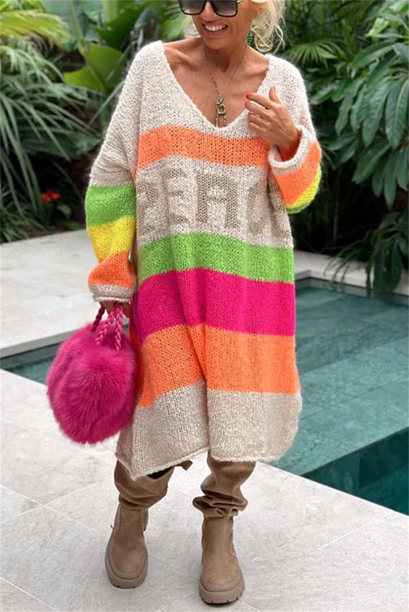 Halia – Long Knitted Dress