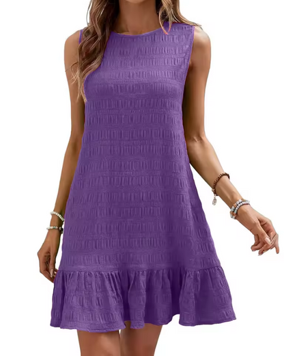 Tori – Classy Textured Mini Dress