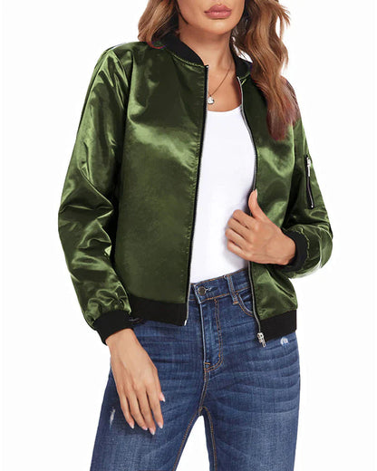 Ella - Lightweight Bomber Jacket for Women