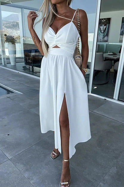 Leona – Elegant Midi Dress