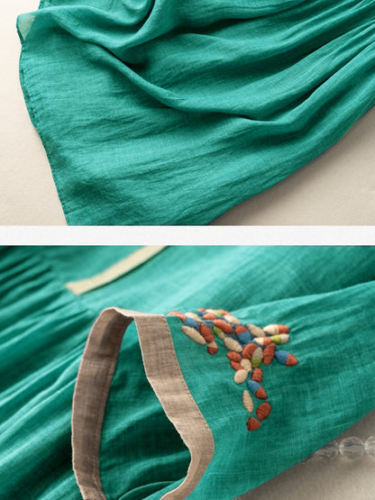 Zira –  Women's Cotton-Linen Dress