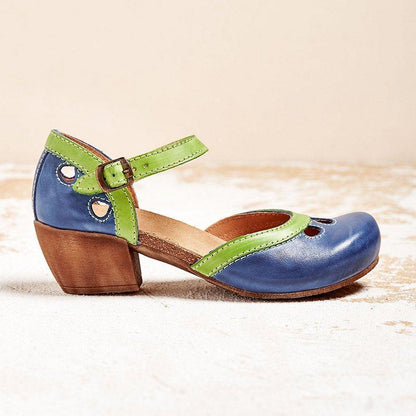 Kaida – Low-Heel Comfort Sandals