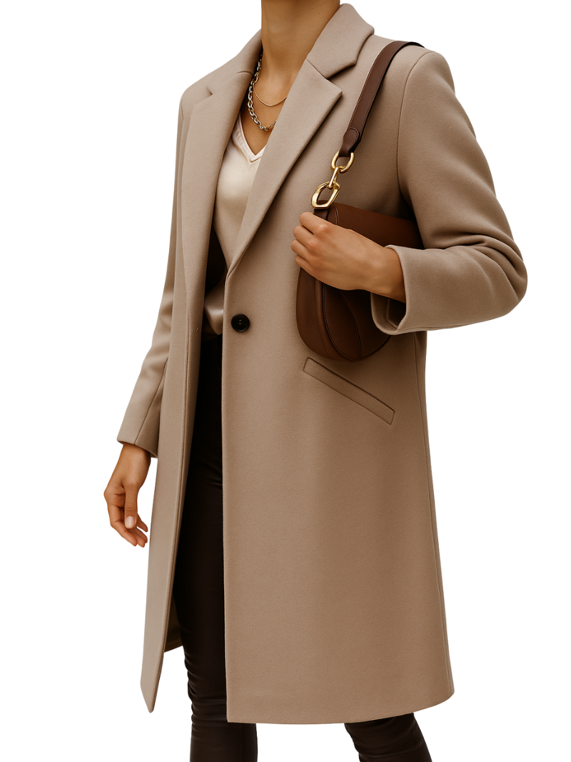 Camille – Classy Short Trench Coat
