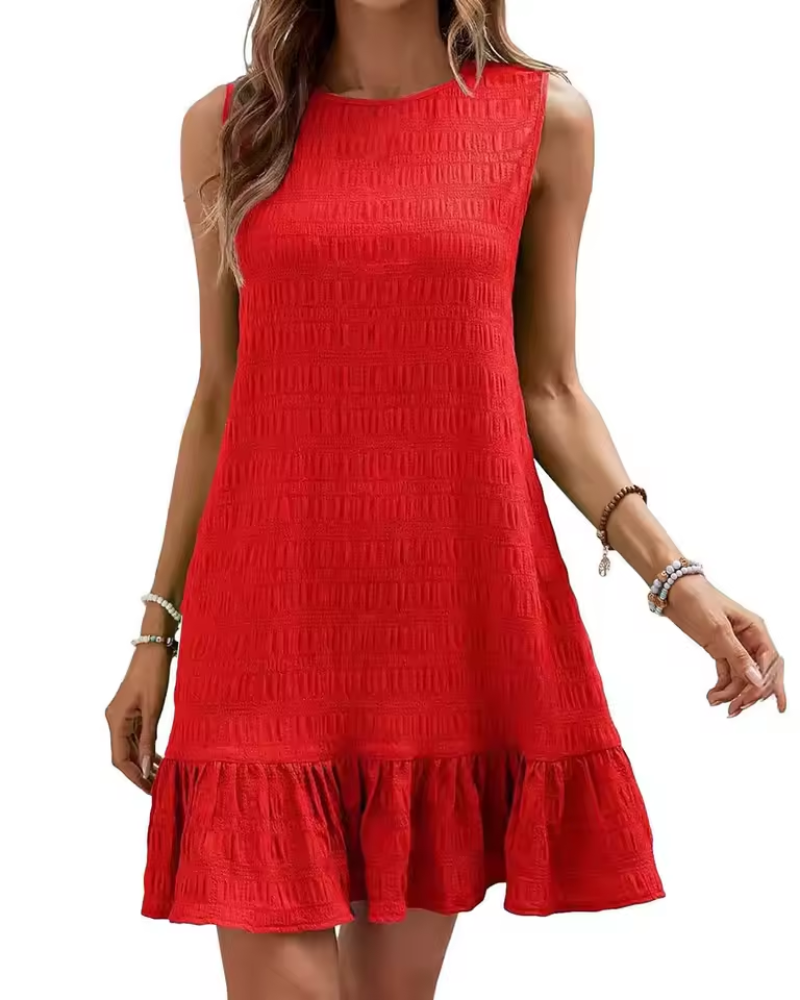 Tori – Classy Textured Mini Dress