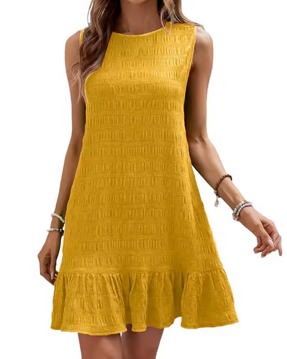 Tori – Classy Textured Mini Dress