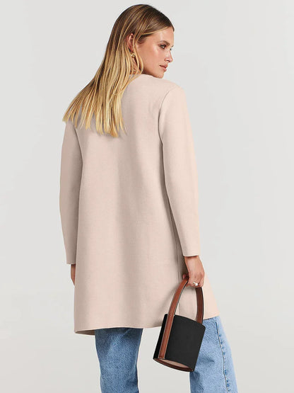 Lyla – Double Breasted Lapel Coat