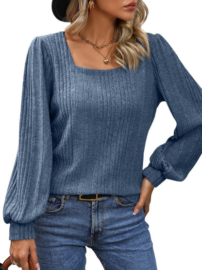 Julia – Stylish Neckline Top