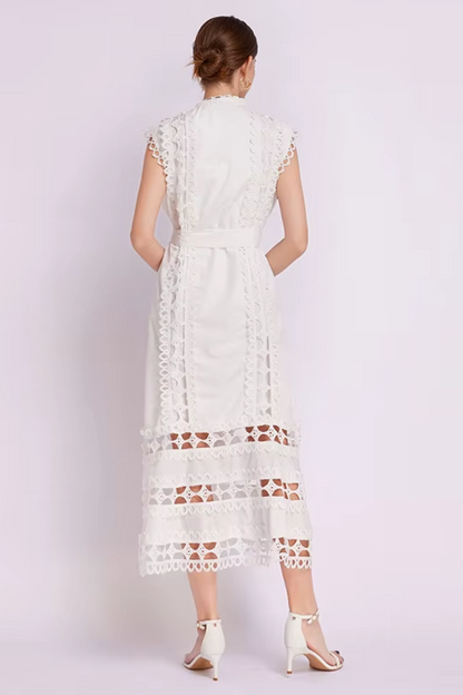 Brooke - Round Neck Flared Dress