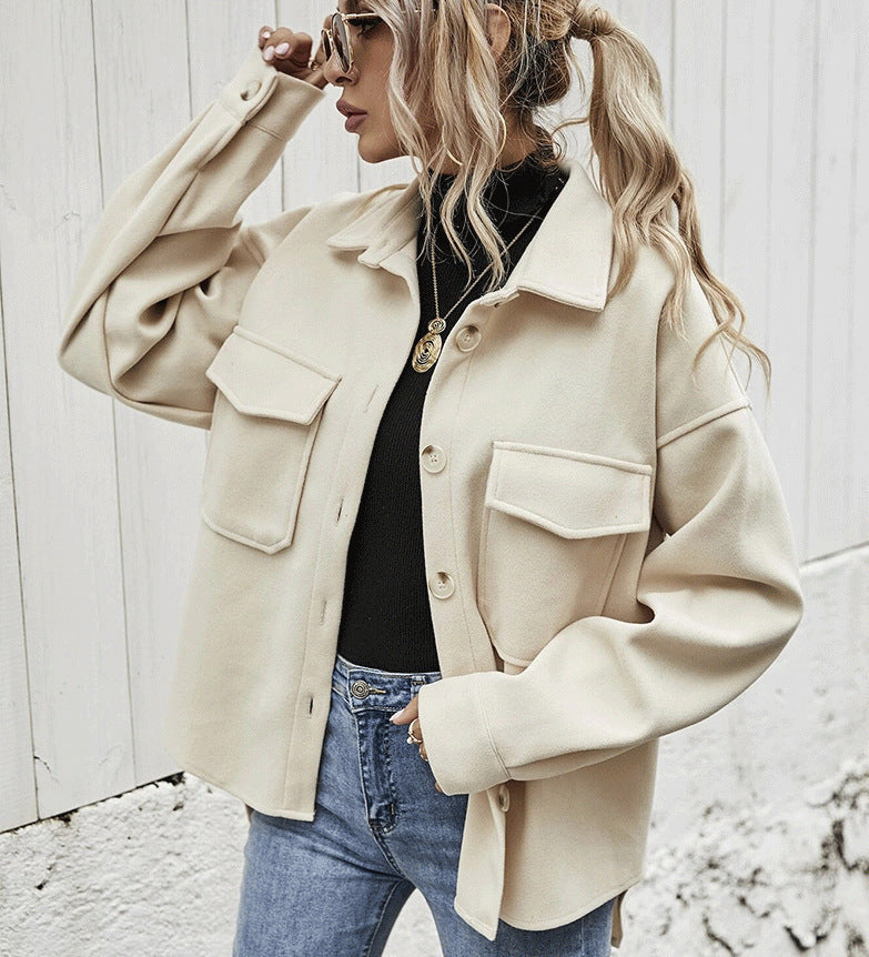 Emory – Oversized Button-Up Jacket