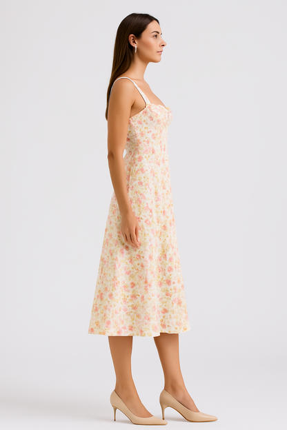 Everly – Rosebud Floral Maxi Dress