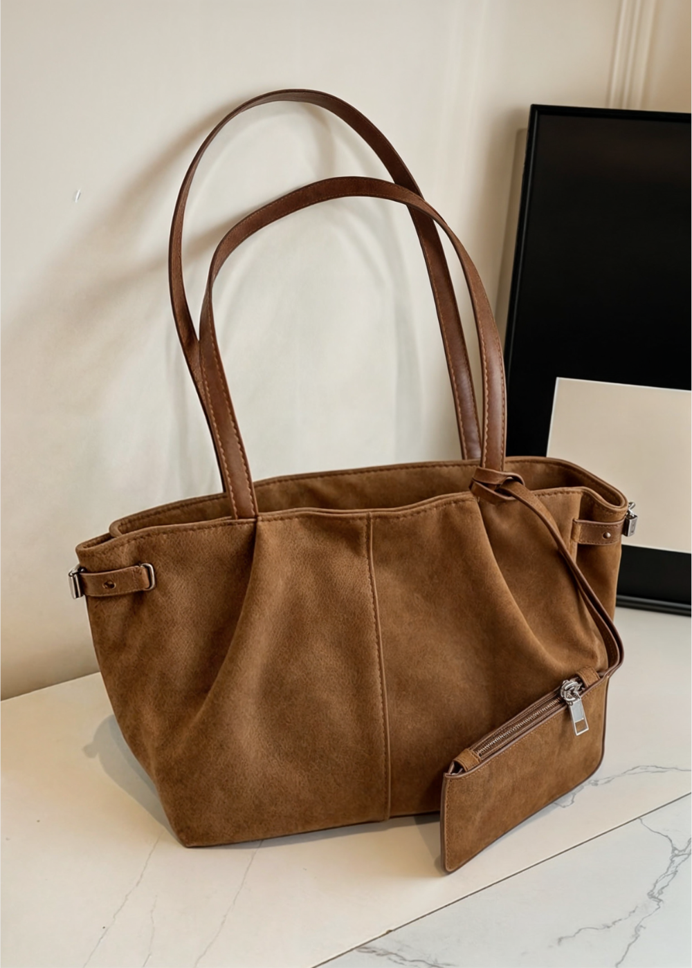 Althea – Suede Handbag