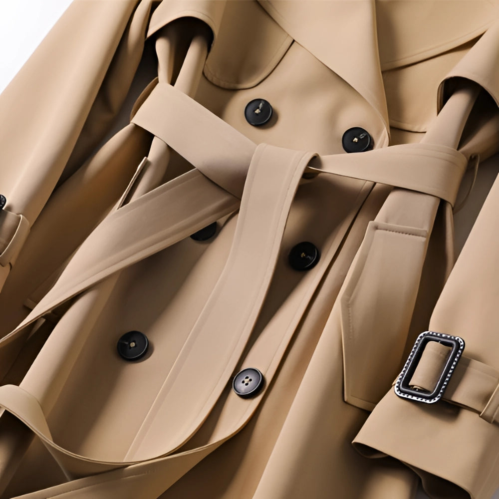 Quinlan – Classic Belted Trench Coat