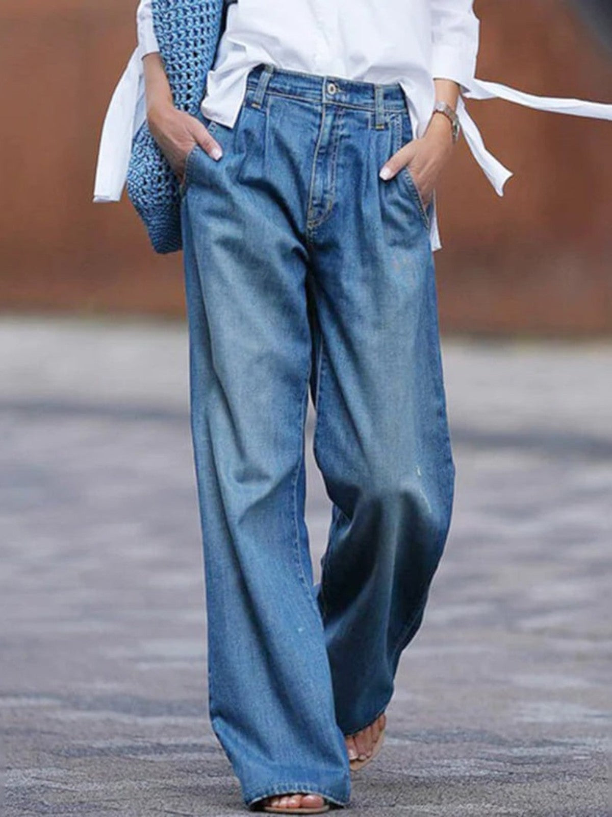 Sabrina – High-Waist Denim Jeans
