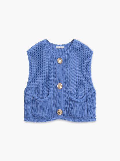 Marlen – Button-Down Knit Vest