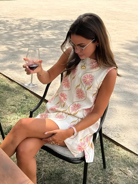 Ingrid – Floral Sleeveless Dress