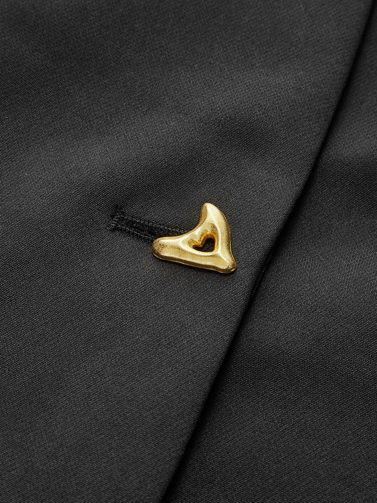 Lucy – Structured V-Neck Blouse